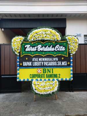 Papan Bunga Duka di Jatirahayu
