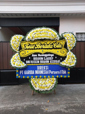 Papan Bunga Duka di Jatirahayu