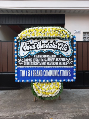 Papan Bunga Duka di Jatirahayu